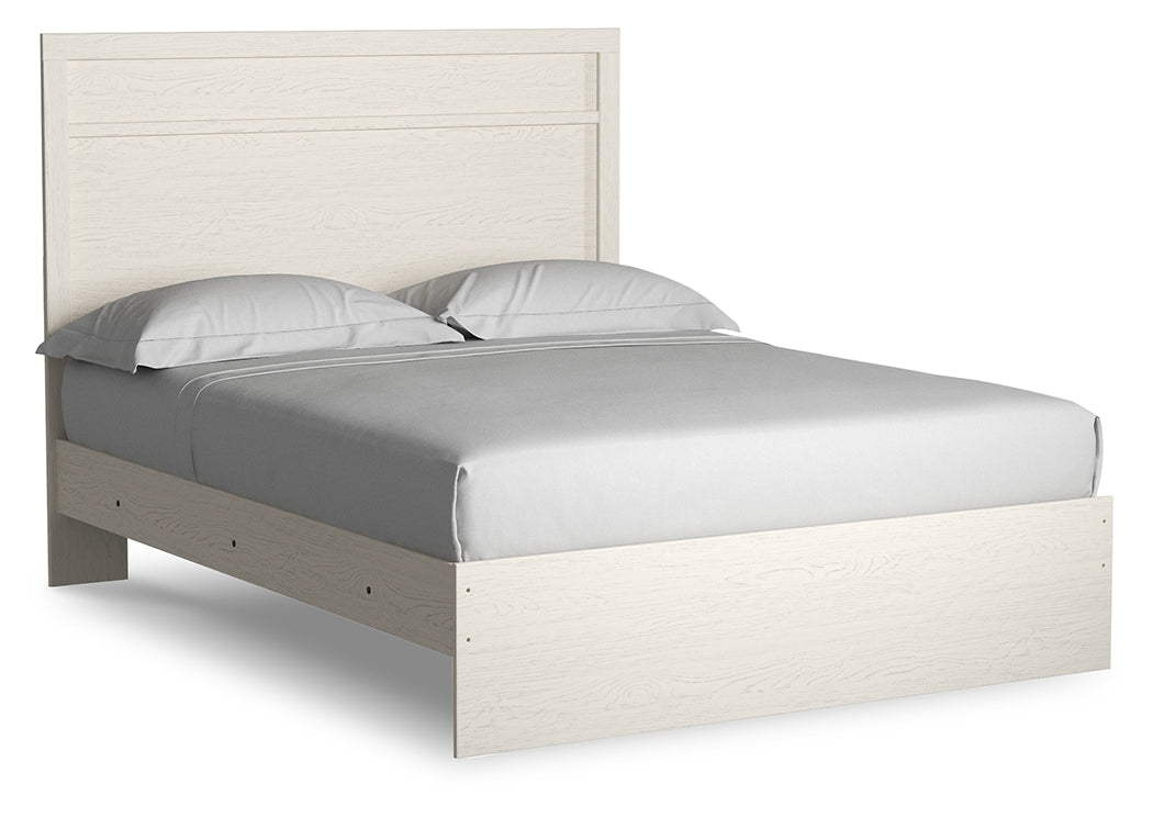 Furniture City Laplace - Ashley Furniture - Stelsie Queen Panel Bed - Queen Panel Bed / White - B2588B2