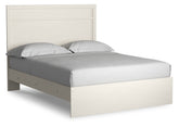 Furniture City Laplace - Ashley Furniture - Stelsie Queen Panel Bed - Queen Panel Bed / White - B2588B2