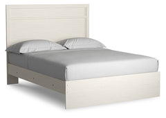 Furniture City Laplace - Ashley Furniture - Stelsie Queen Panel Bed - Queen Panel Bed / White - B2588B2