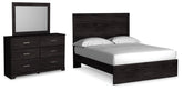 Furniture City Laplace - Ashley Furniture - Belachime Queen Panel Bed, Dresser and Mirror - Queen Panel Bed, Dresser and Mirror - B2589B3