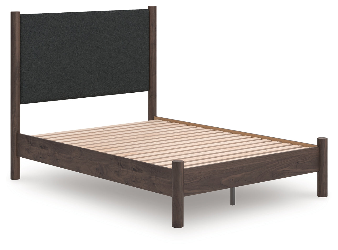 Furniture City Laplace - Ashley Furniture - Pamytta Full Upholstered Panel Platform Bed - Full Upholstered Panel Platform Bed - PCB2614B10