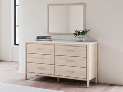 Furniture City Laplace - Ashley Furniture - Cadmori Dresser and Mirror - Dresser and Mirror - B2615B1