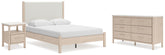 Furniture City Laplace - Ashley Furniture - Cadmori Queen Upholstered Panel Bed, Dresser and Nightstand - Queen Upholstered Panel Bed, Dresser and Nightstand - B2615B10