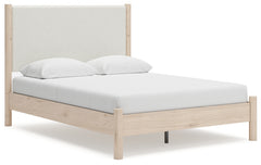 Cadmori Queen Upholstered Panel Bed
