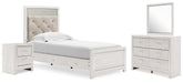 Furniture City Laplace - Ashley Furniture - Altyra Twin Panel Bed, Dresser, Mirror and Nightstand - Twin Panel Bed, Dresser, Mirror and Nightstand - B2640B70
