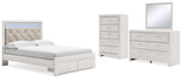 Furniture City Laplace - Ashley Furniture - Altyra Queen Panel Storage Bed, Dresser, Mirror and Chest - Queen Panel Storage Bed, Dresser, Mirror and Chest - B2640B52