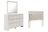 Furniture City Laplace - Ashley Furniture - Altyra Queen Panel Headboard, Dresser and Mirror - Queen Panel Headboard, Dresser and Mirror - B2640B53