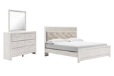 Furniture City Laplace - Ashley Furniture - Altyra King Panel Bed, Dresser and Mirror - King Panel Bed, Dresser and Mirror - B2640B57