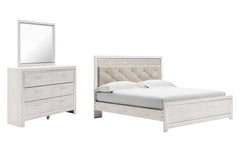 Furniture City Laplace - Ashley Furniture - Altyra King Panel Bed, Dresser and Mirror - King Panel Bed, Dresser and Mirror - B2640B57
