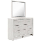 Furniture City Laplace - Ashley Furniture - Altyra Queen Upholstered Panel Bed, Dresser, Mirror, Chest and 2 Nightstands - Queen Upholstered Panel Bed, Dresser, Mirror, Chest and 2 Nightstands / White - B2640B36