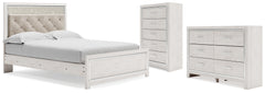 Furniture City Laplace - Ashley Furniture - Altyra Queen Panel Bed, Dresser and Chest - Queen Panel Bed, Dresser and Chest - B2640B73