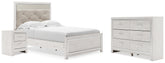 Furniture City Laplace - Ashley Furniture - Altyra Full Upholstered Panel Bed, Dresser and Nightstand - Full Upholstered Panel Bed, Dresser and Nightstand - B2640B63