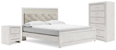 Furniture City Laplace - Ashley Furniture - Altyra King Panel Bed, Chest and 2 Nightstands - King Panel Bed, Chest and 2 Nightstands - B2640B61