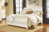 Furniture City Laplace - Ashley Furniture - Willowton Queen Sleigh Bed - Queen Sleigh Bed - B267B4