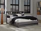 Furniture City Laplace - Ashley Furniture - Verishaw King Upholstered Bed - King Upholstered Bed - PCB2721B21
