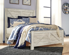 Furniture City Laplace - Ashley Furniture - Bellaby Queen Crossbuck Panel Bed - Queen Crossbuck Panel Bed - B331B6