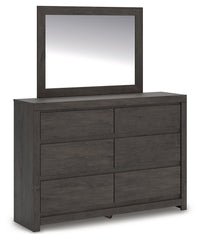 Furniture City Laplace - Ashley Furniture - Fraluna Dresser and Mirror - Dresser and Mirror - PCB3370B1