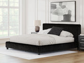 Furniture City Laplace - Ashley Furniture - Zuraleus King Upholstered Bed - King Upholstered Bed - PCB3380B13