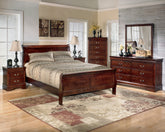 Furniture City Laplace - Ashley Furniture - Alisdair King Sleigh Bed, Dresser, Mirror, Chest and 2 Nightstands - King Sleigh Bed, Dresser, Mirror, Chest and 2 Nightstands - B376B17