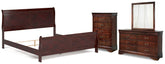 Furniture City Laplace - Ashley Furniture - Alisdair King Sleigh Bed, Dresser, Mirror and Chest - King Sleigh Bed, Dresser, Mirror and Chest - B376B26