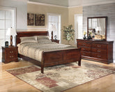 Furniture City Laplace - Ashley Furniture - Alisdair Queen Sleigh Bed, Dresser, Mirror, and Nightstand - Queen Sleigh Bed, Dresser, Mirror, and Nightstand - B376B14