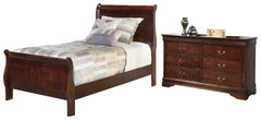 Furniture City Laplace - Ashley Furniture - Alisdair Twin Sleigh Bed and Dresser - Twin Sleigh Bed and Dresser - B376B20