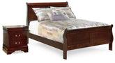 Furniture City Laplace - Ashley Furniture - Alisdair Full Sleigh Bed and Nightstand - Full Sleigh Bed and Nightstand - B376B16