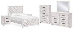 Furniture City Laplace - Ashley Furniture - Cayboni Full Panel Bed, Dresser, Mirror, Chest and 2 Nightstands - Full Panel Bed, Dresser, Mirror, Chest and 2 Nightstands - B3788B15