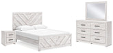 Furniture City Laplace - Ashley Furniture - Cayboni Queen Panel Bed, Dresser, Mirror and Nightstand - Queen Panel Bed, Dresser, Mirror and Nightstand - B3788B8