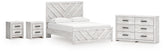 Furniture City Laplace - Ashley Furniture - Cayboni Queen Panel Bed, Dresser and 2 Nightstands - Queen Panel Bed, Dresser and 2 Nightstands - B3788B13