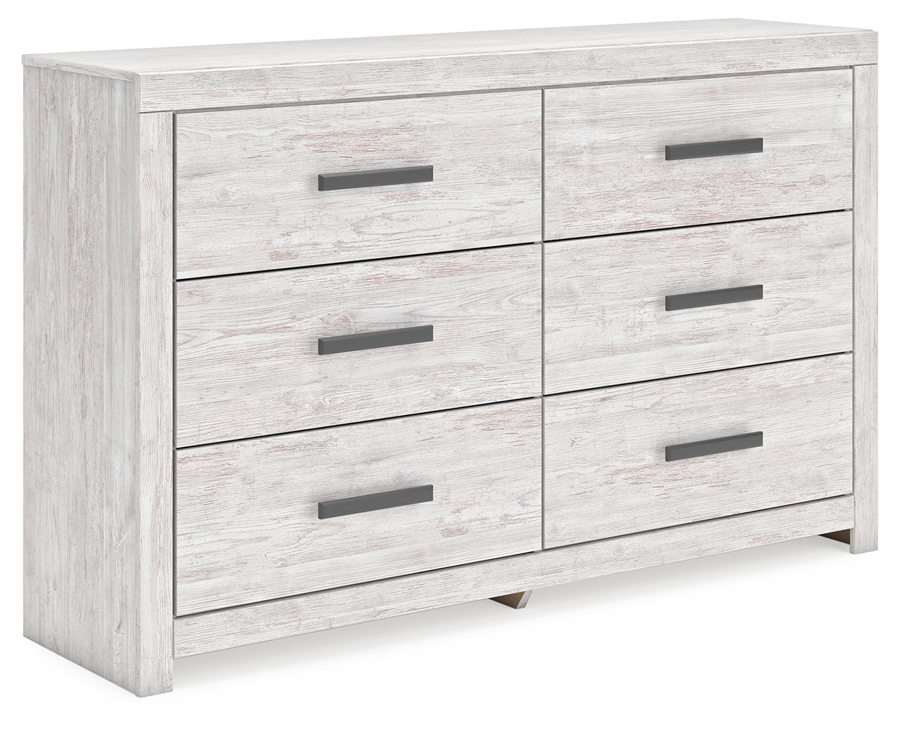Furniture City Laplace - Ashley Furniture - Cayboni Dresser - Six Drawer Dresser / Whitewash - B3788-31