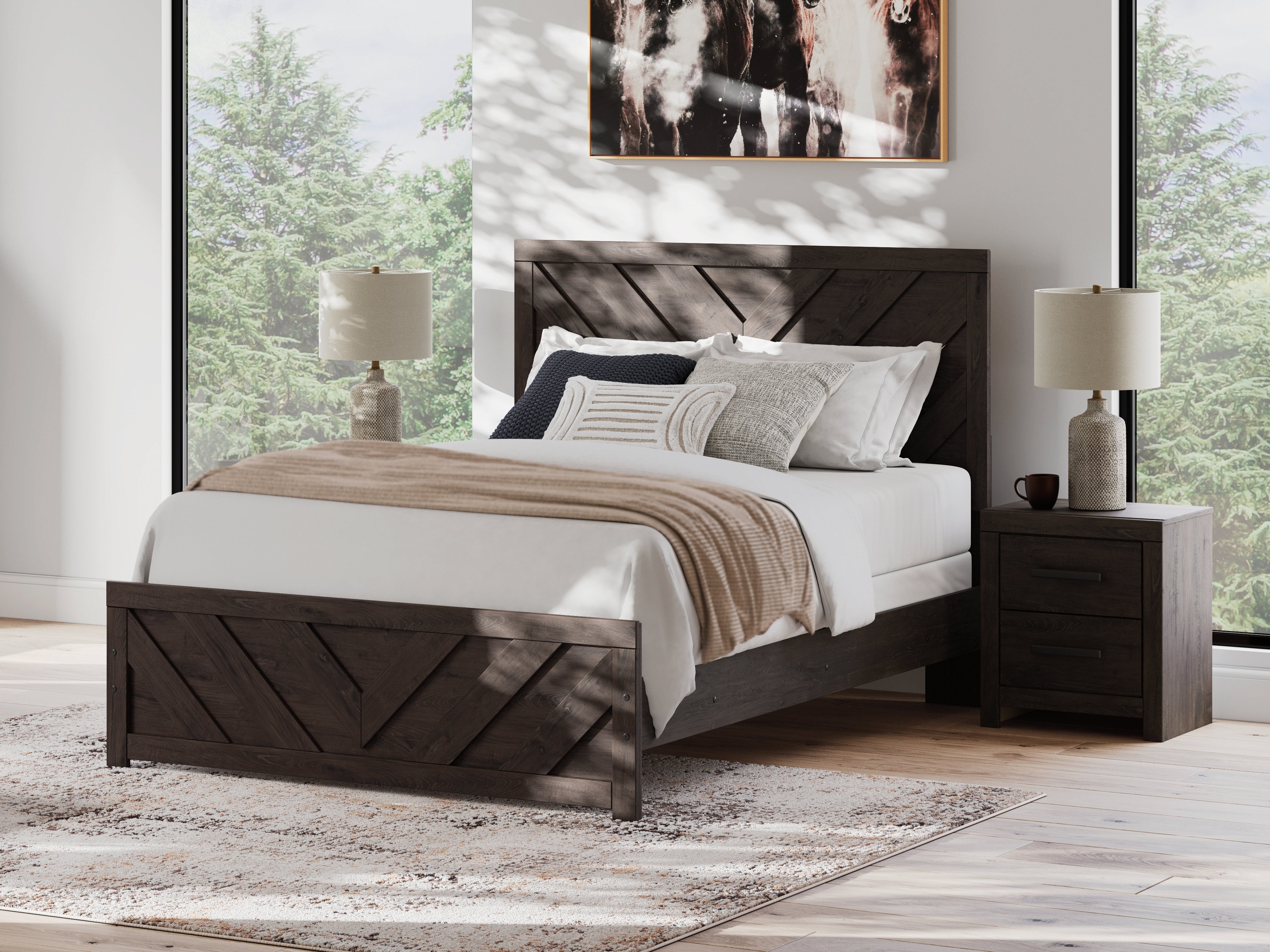 Furniture City Laplace - Ashley Furniture - Prendonea Queen Panel Bed - Queen Panel Bed - B3789B4