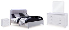 Furniture City Laplace - Ashley Furniture - Jarlee Queen Panel Bed, Dresser, Mirror and Nightstand - Queen Panel Bed, Dresser, Mirror and Nightstand - PCB392B6