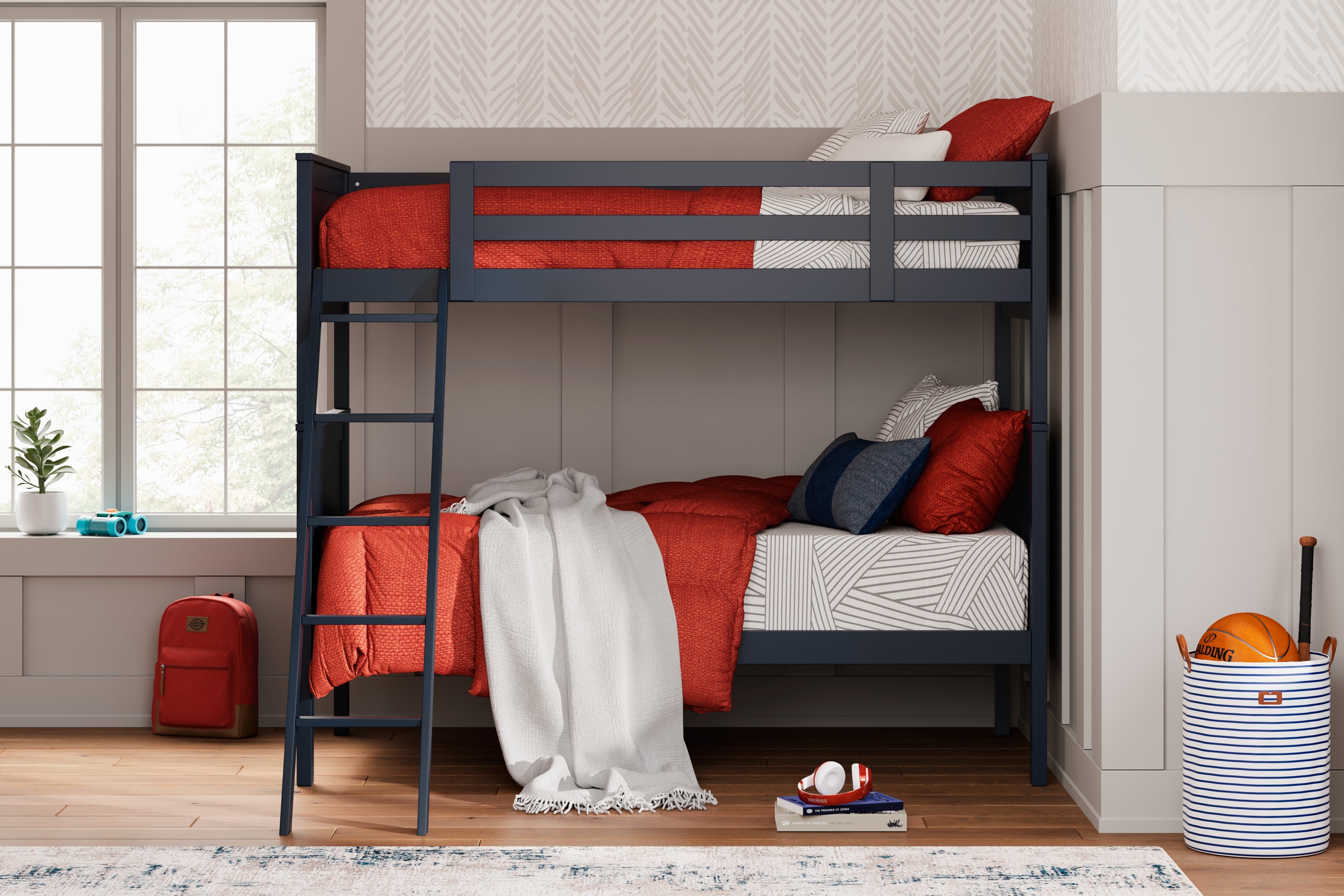 Furniture City Laplace - Ashley Furniture - Nextonfort Twin over Twin Bunk Bed - Twin over Twin Bunk Bed - B396B2