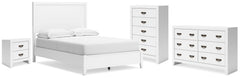 Binterglen Full Panel Bed, Dresser, Chest and Nightstand