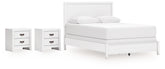Furniture City Laplace - Ashley Furniture - Binterglen Queen Panel Bed and 2 Nightstands - Queen Panel Bed and 2 Nightstands - B427B18