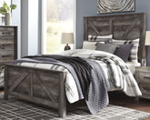 Furniture City Laplace - Ashley Furniture - Wynnlow Queen Crossbuck Panel Bed - Queen Crossbuck Panel Bed - B440B9
