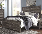 Furniture City Laplace - Ashley Furniture - Wynnlow King Crossbuck Panel Bed - King Crossbuck Panel Bed - B440B11