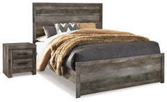 Furniture City Laplace - Ashley Furniture - Wynnlow Queen Panel Bed and Nightstand - Queen Panel Bed and Nightstand - B440B44