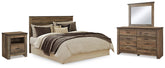 Furniture City Laplace - Ashley Furniture - Trinell King/California King Panel Headboard, Dresser, Mirror and Nightstand - King/California King Panel Headboard, Dresser, Mirror and Nightstand - B446B99