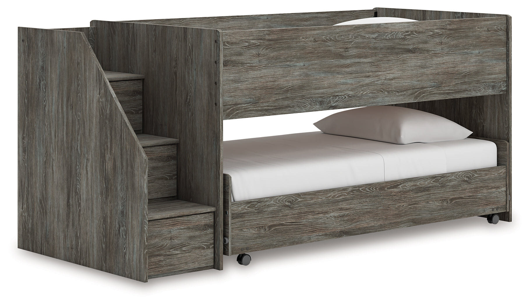 Furniture City Laplace - Ashley Furniture - Frandern Twin over Twin Loft Bed - Twin over Twin Loft Bed - B4480B13