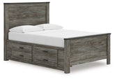Furniture City Laplace - Ashley Furniture - Frandern Full Panel Bed with Storage - Full Panel Bed with Storage - B4480B24