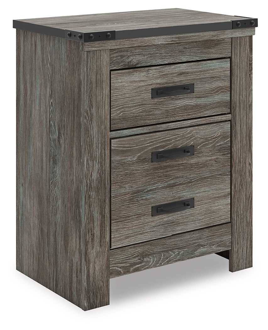 Furniture City Laplace - Ashley Furniture - Frandern Nightstand - Two Drawer Night Stand - B4480-92