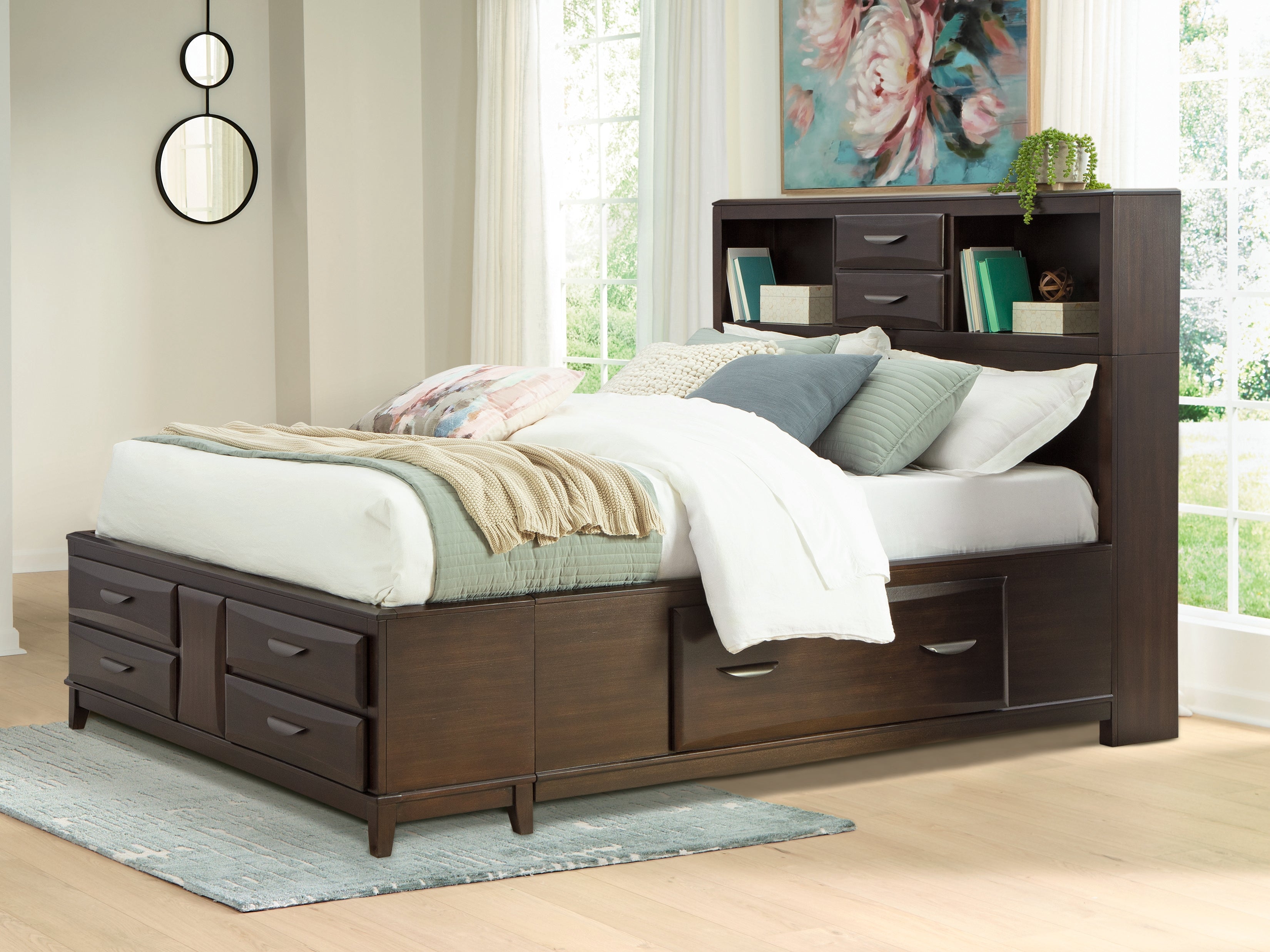 Furniture City Laplace - Ashley Furniture - Vanmore Queen Storage Bed - Queen Storage Bed - B479B2