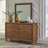 Furniture City Laplace - Ashley Furniture - Lyncott Dresser and Mirror - Dresser and Mirror - B615B1