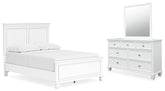 Furniture City Laplace - Ashley Furniture - Fortman Full Panel Bed, Dresser and Mirror - Full Panel Bed, Dresser and Mirror - B680B9