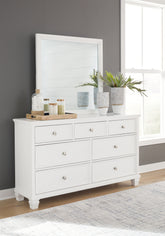 Furniture City Laplace - Ashley Furniture - Fortman Dresser and Mirror - Dresser and Mirror - B680B1