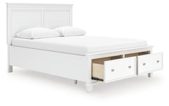 Fortman Queen Panel Storage Bed