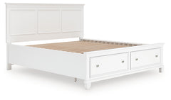 Furniture City Laplace - Ashley Furniture - Fortman California King Panel Storage Bed - California King Panel Storage Bed - B680B23