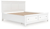 Furniture City Laplace - Ashley Furniture - Fortman King Panel Storage Bed - King Panel Storage Bed - B680B22